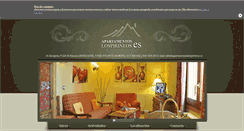 Desktop Screenshot of apartamentoslospirineos.es